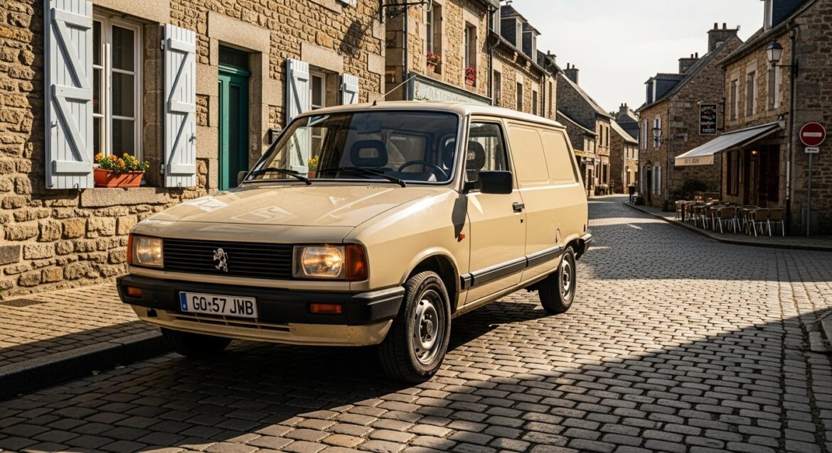 La peugeot J9 : utilitaire robuste, polyvalent et économique without any text