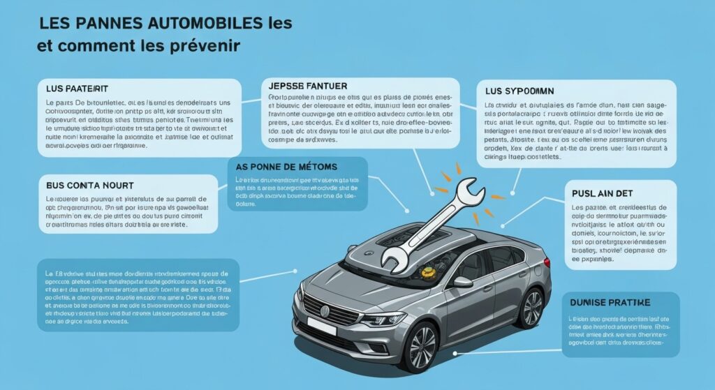 Les pannes automobiles les plus fréquentes et comment les prévenir with text