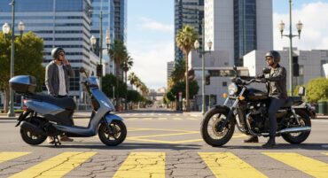 Choisir entre scooter et moto : guide pratique without any text