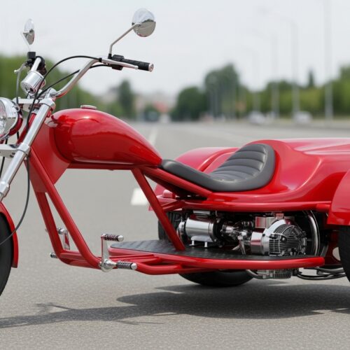 Tricycle à moteur : est-ce une moto ? without any text