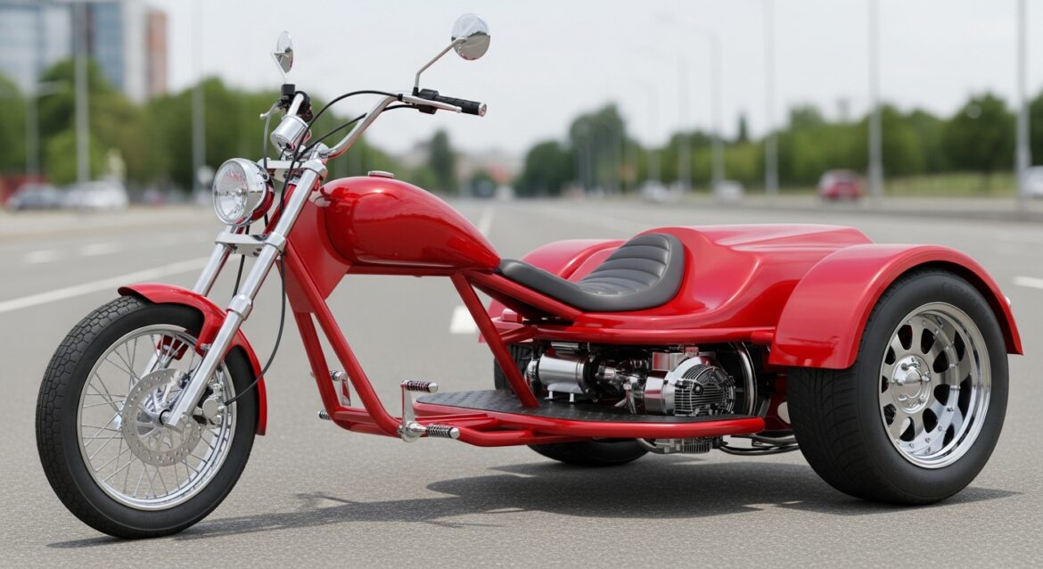 Tricycle à moteur : est-ce une moto ? without any text