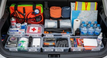 Que mettre dans sa voiture pour être prêt à tout without any text